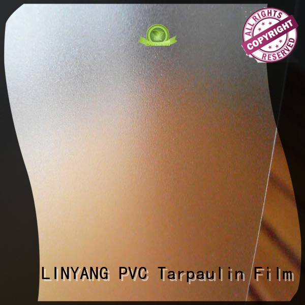 LINYANG durable pvc film eco friendly personalized for umbrella