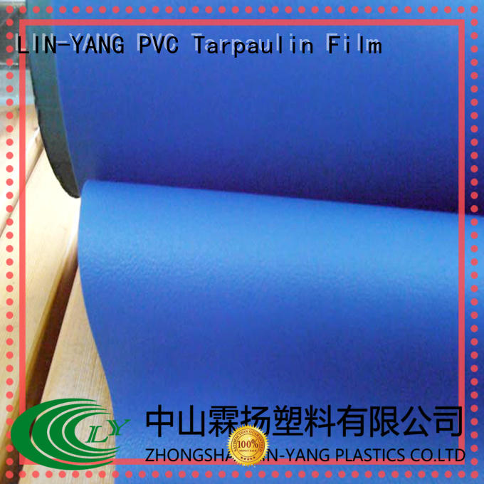 LIN-YANG Brand smooth rich opaque pvc film manufacturers anti-fouling