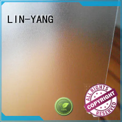 pvc pvc translucent film personalized for raincoat LIN-YANG