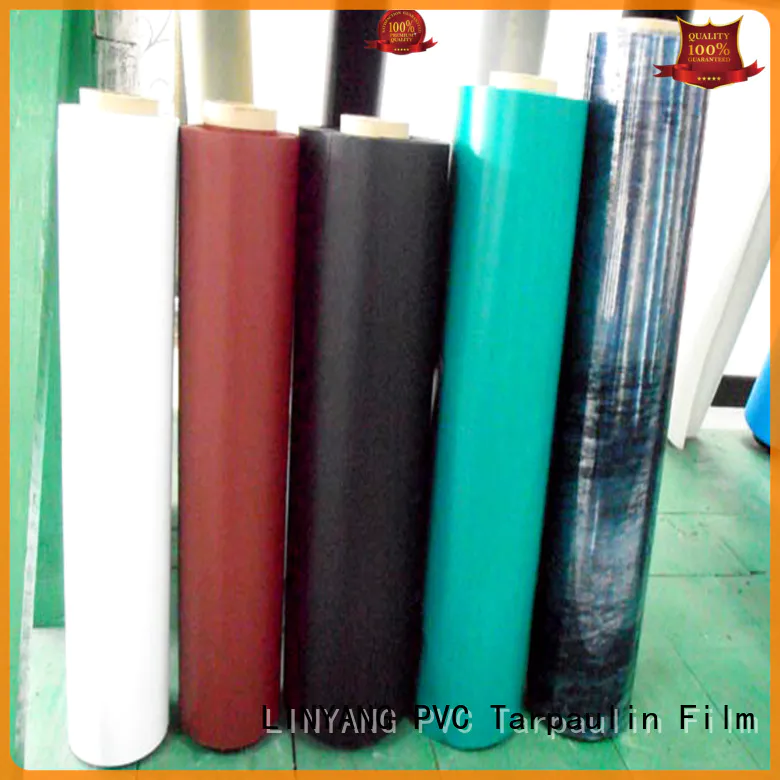 LINYANG finely ground pvc plastic film weatherability for swim ring