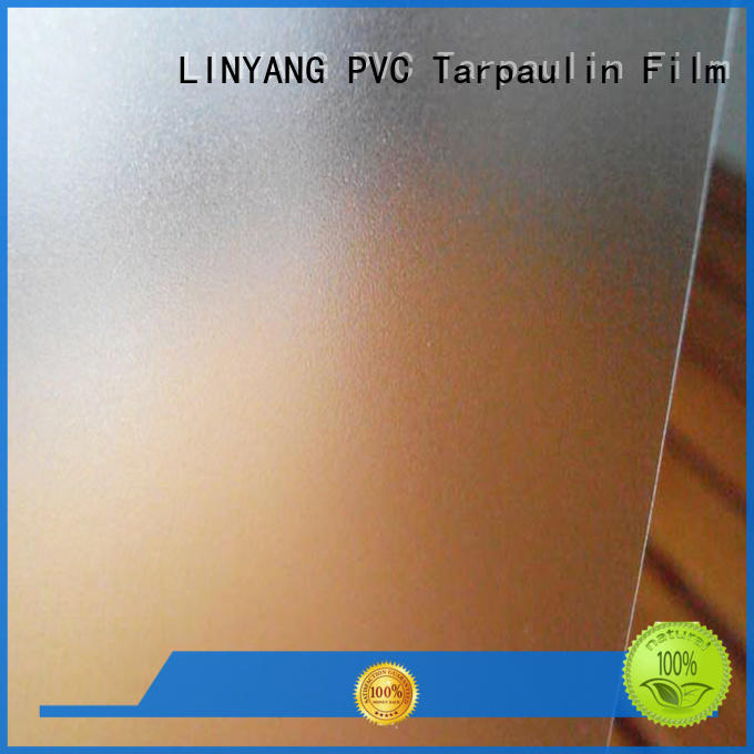 LINYANG pvc pvc film eco friendly directly sale for raincoat