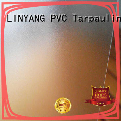 LINYANG waterproof Translucent PVC Film personalized for umbrella