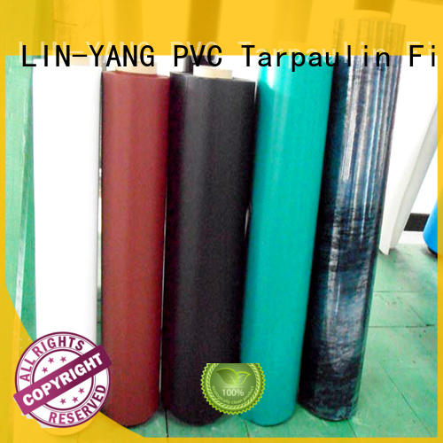 low cost best price multiple extrusion pvc plastic film LIN-YANG manufacture
