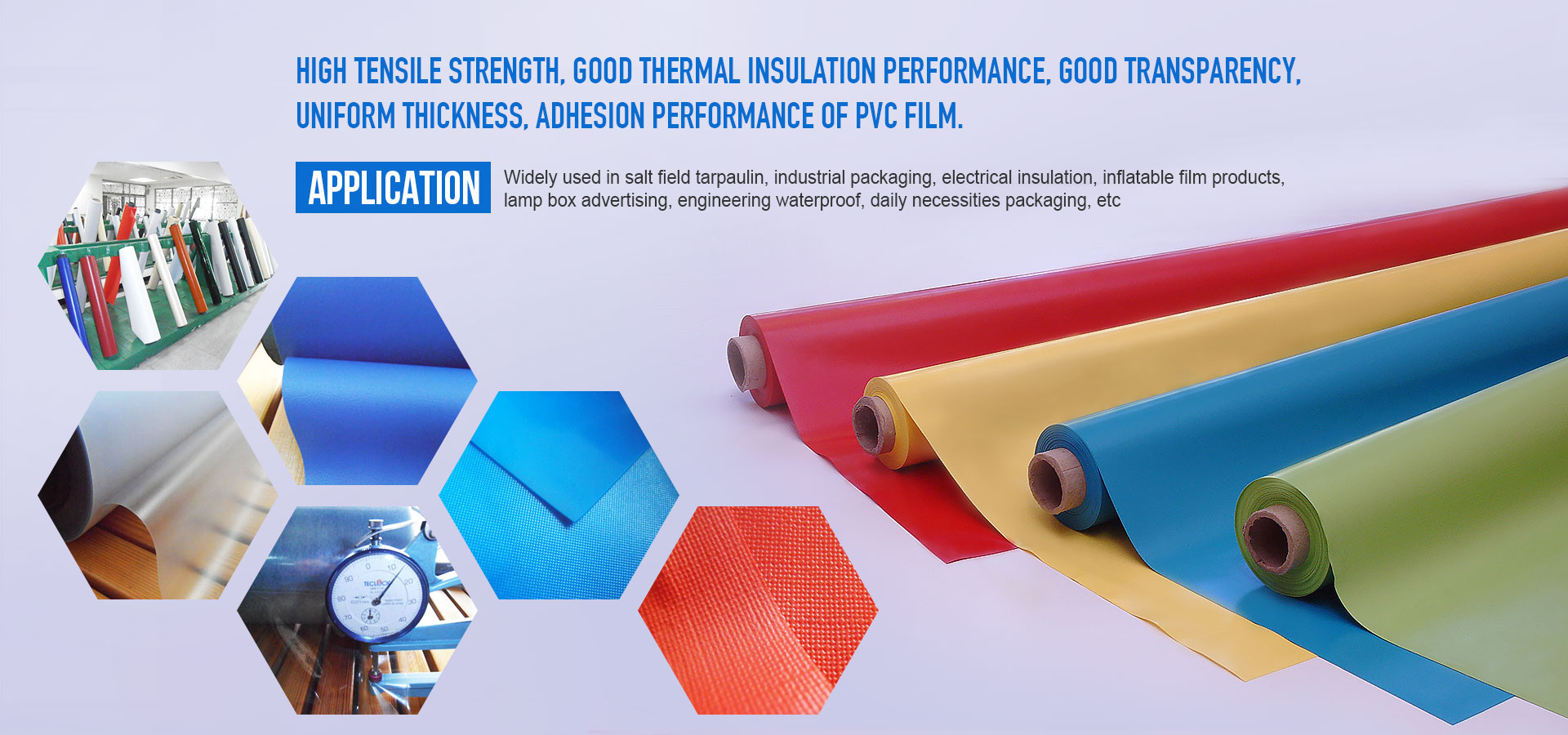 Custom Clear PVC Film Manufacturer & Supplier