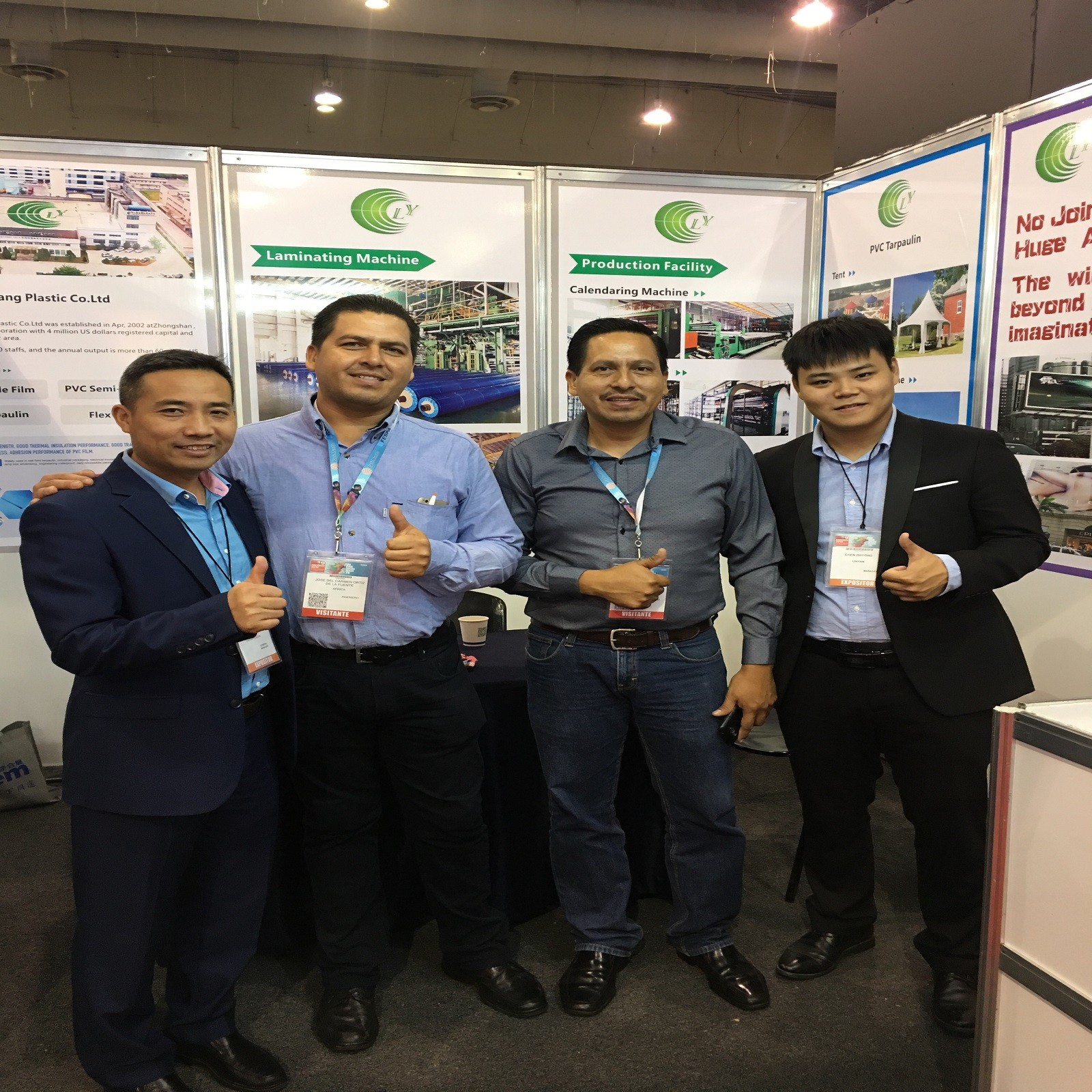 LIN-YANG-We attended fair fespa mexico 2019 with our new flex banner and pvc tarpaulin-4