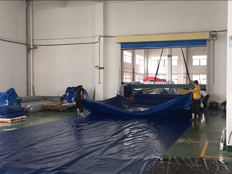 Folding PVC Tarpaulin Fabric