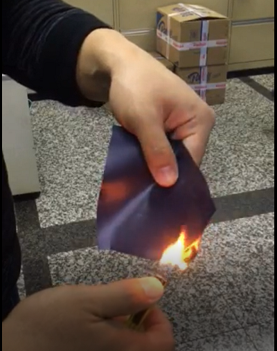 Flame Retardant Testing