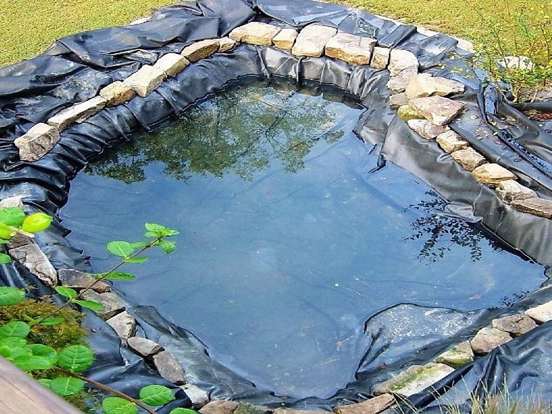 PVC tarpaulin for Garden pond liner and fish pond liner