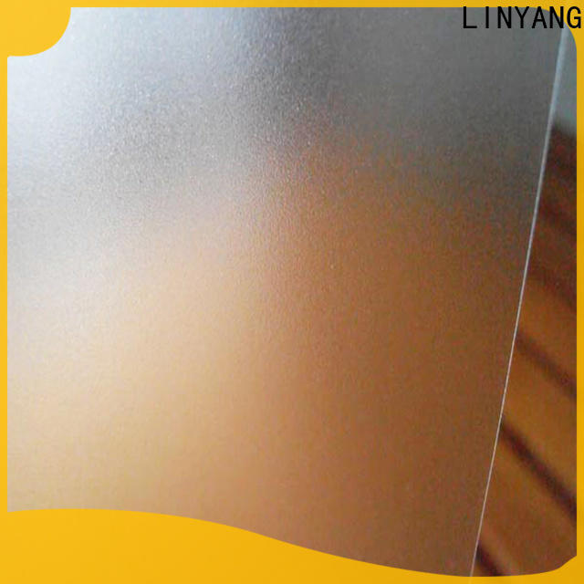 waterproof pvc film eco friendly translucent from China for shower curtain