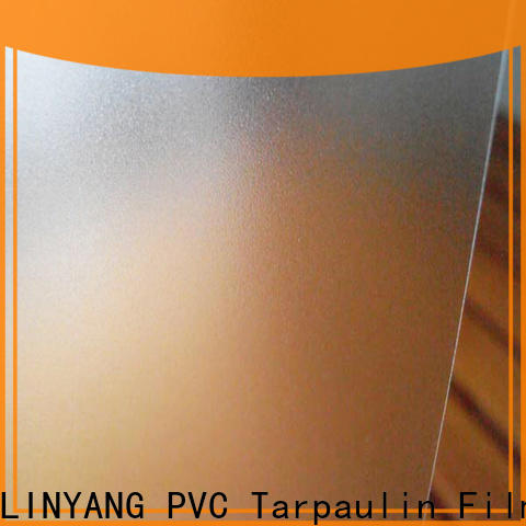 LINYANG antifouling pvc film eco friendly directly sale for plastic tablecloth