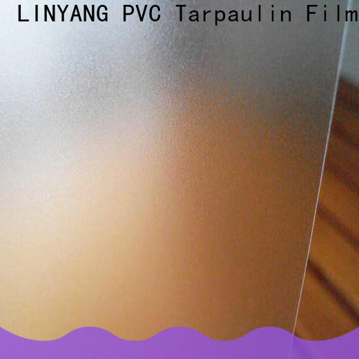 LINYANG translucent pvc film eco friendly inquire now for raincoat