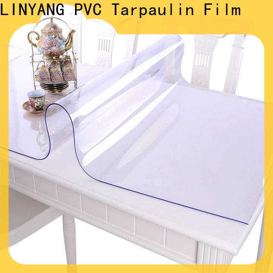 LINYANG waterproof Transparent PVC Film customized for handbags membrane