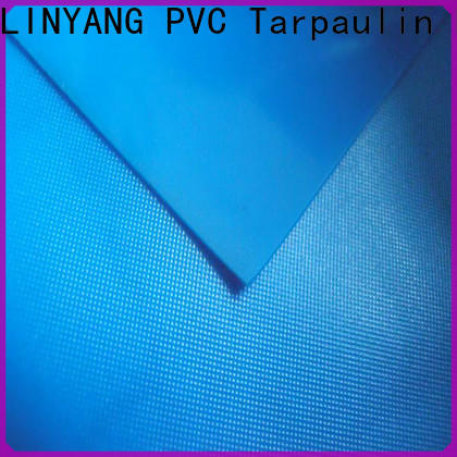 LINYANG widely used pvc plastic sheet roll factory price for raincoat