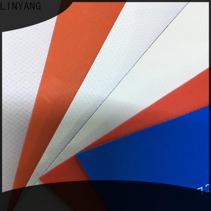 LINYANG high quality pvc tarpaulin factory for outdoor