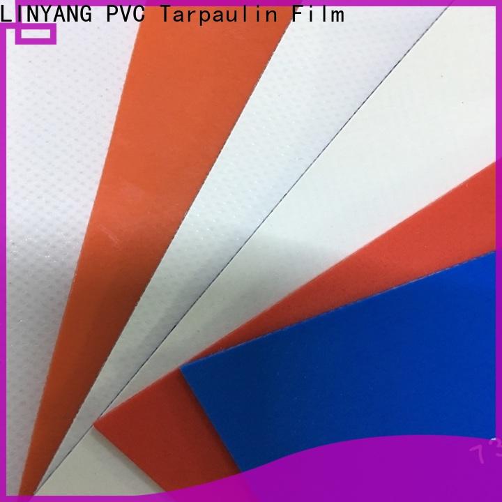 LINYANG flame-retardant pvc tarpaulin series for tent tarps