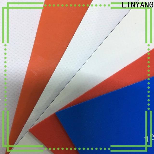 LINYANG pvc tarpaulin supplier for agricultural drainage
