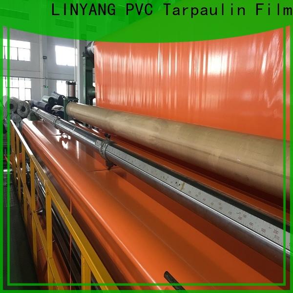 LINYANG custom pvc coated tarpaulin factory for industry