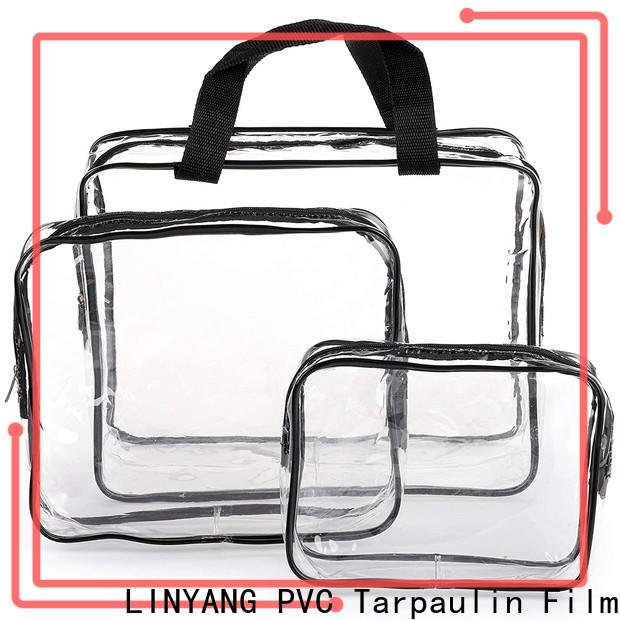 LINYANG standard Transparent PVC Film factory for handbags membrane