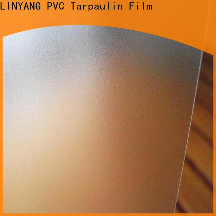 LINYANG durable pvc film eco friendly inquire now for shower curtain