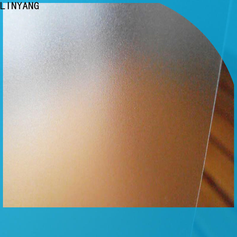 LINYANG film Translucent PVC Film manufacturer for shower curtain