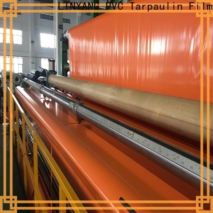 LINYANG pvc laminated tarpaulin manufacturers factory for industry