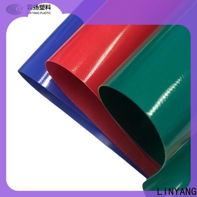 mildew resistant pvc tarpaulin fabric factory for pull canopy tent