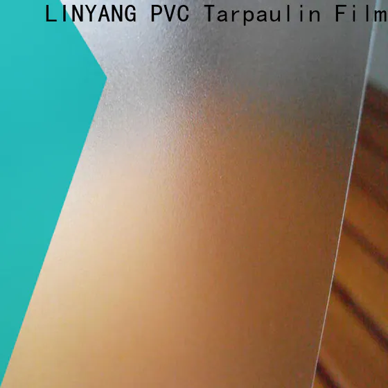 LINYANG film Translucent PVC Film directly sale for raincoat