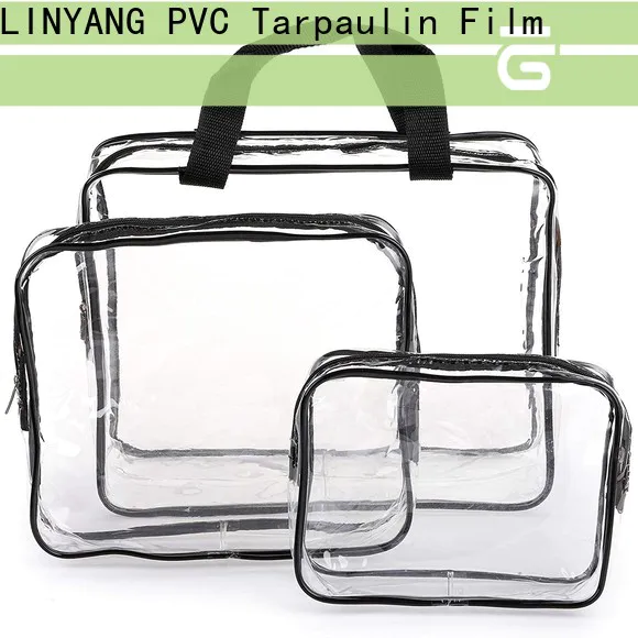 LINYANG waterproof Transparent PVC Film factory for agriculture