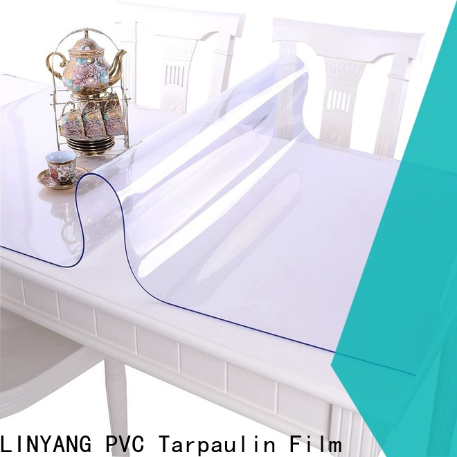 LINYANG Transparent PVC Film wholesale for handbags membrane