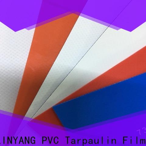 LINYANG the newest PVC tarpaulin fabric manufacturer for outdoor living