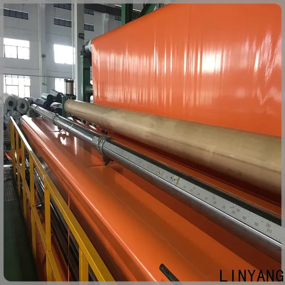 LINYANG pvc laminated tarpaulin factory for water tank