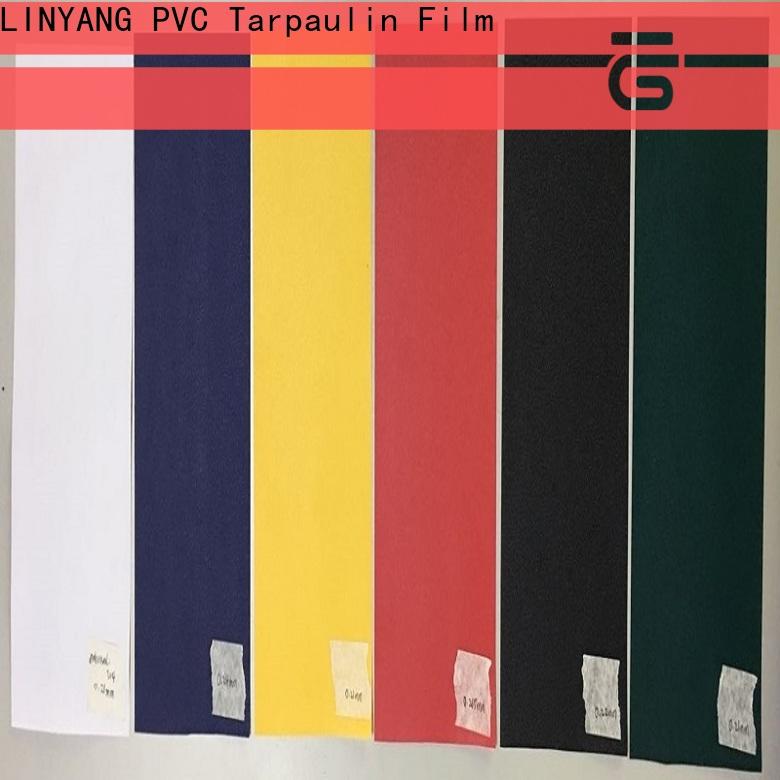 LINYANG pvc film directly sale for handbags