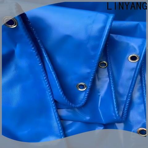 LINYANG mildew resistant pvc tarpaulin manufacturers manufacturer for push