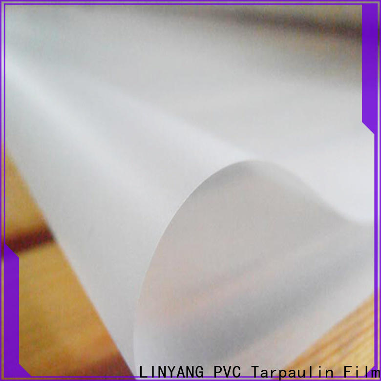 waterproof Translucent PVC Film film manufacturer for shower curtain
