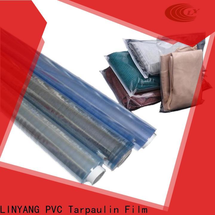 LINYANG clear pvc film wholesale for give tent