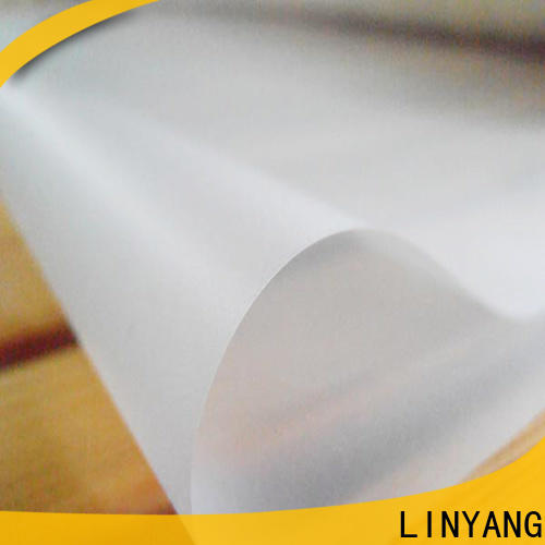 translucent Translucent PVC Film waterproof directly sale for shower curtain