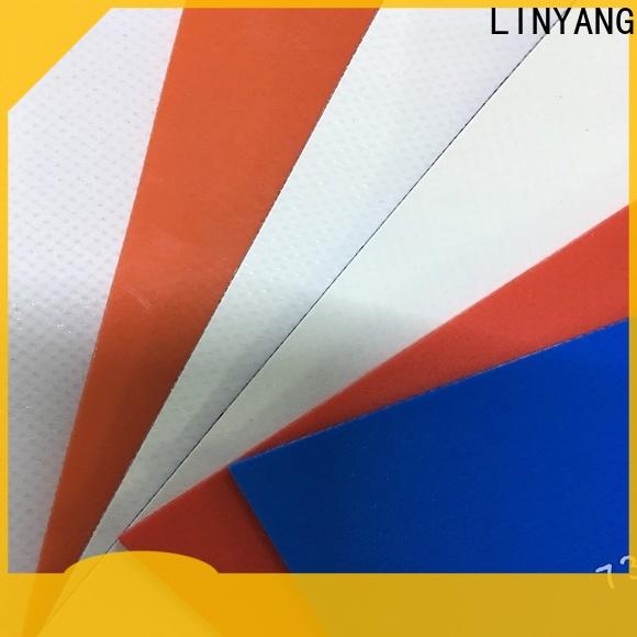 LINYANG high quality pvc coated fabric supplier for outdoor