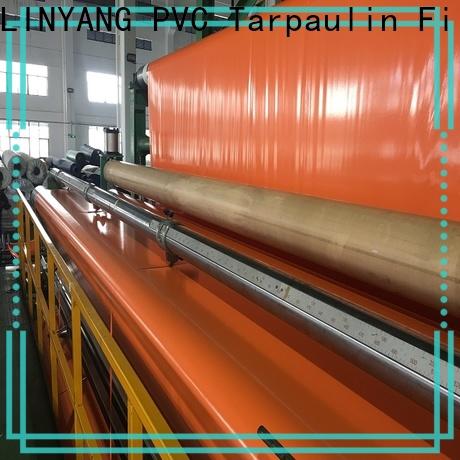 LINYANG high quality pvc coated tarpaulin supplier for industry