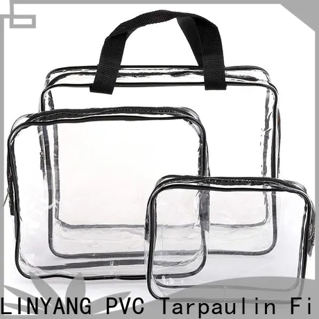 transparent clear pvc film customized for handbags membrane