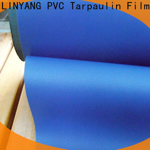 LINYANG semi-rigid Decorative PVC Filmfurniture film factory price for handbags