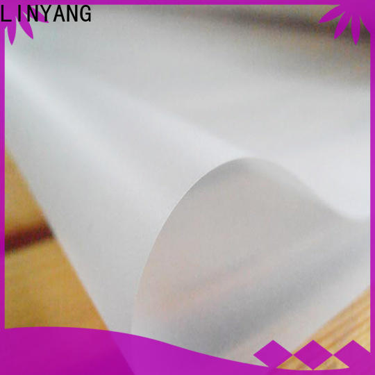 LINYANG waterproof pvc film eco friendly from China for plastic tablecloth