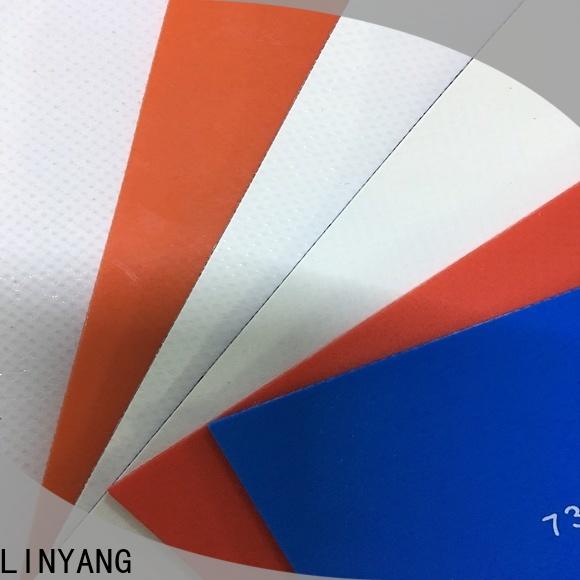 LINYANG pvc coated fabric factory for outdoor living