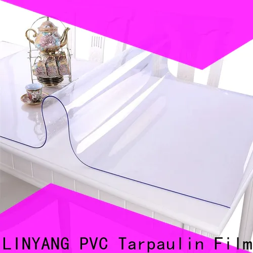 LINYANG Transparent PVC Film with good price for agriculture
