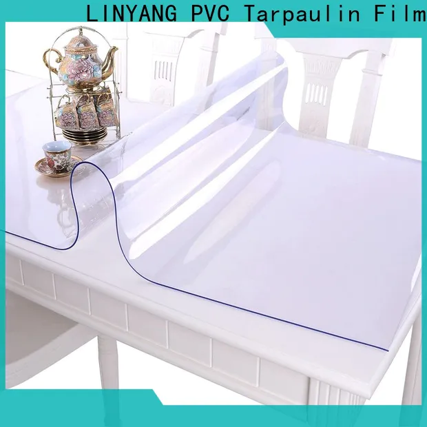 LINYANG Transparent PVC Film with good price for industry