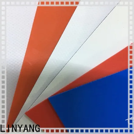 LINYANG the newest pvc tarpaulin supplier for garden