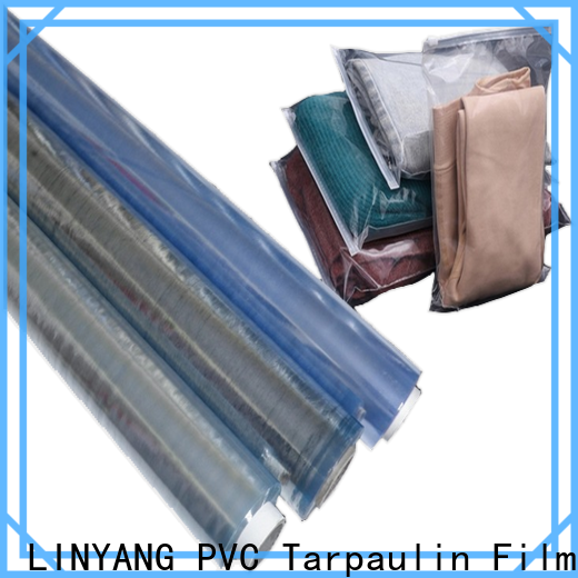 LINYANG china clear pvc film supplier for industry
