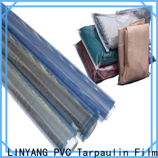 LINYANG china clear pvc film supplier for industry