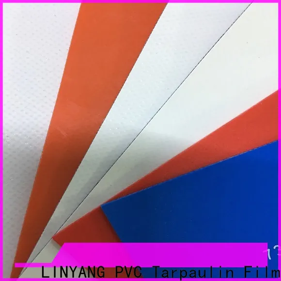 LINYANG heavy duty PVC tarpaulin fabric factory for industry