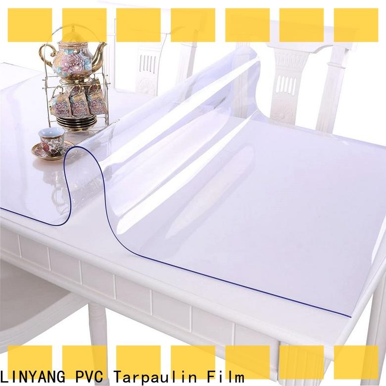 LINYANG waterproof Transparent PVC Film factory for agriculture