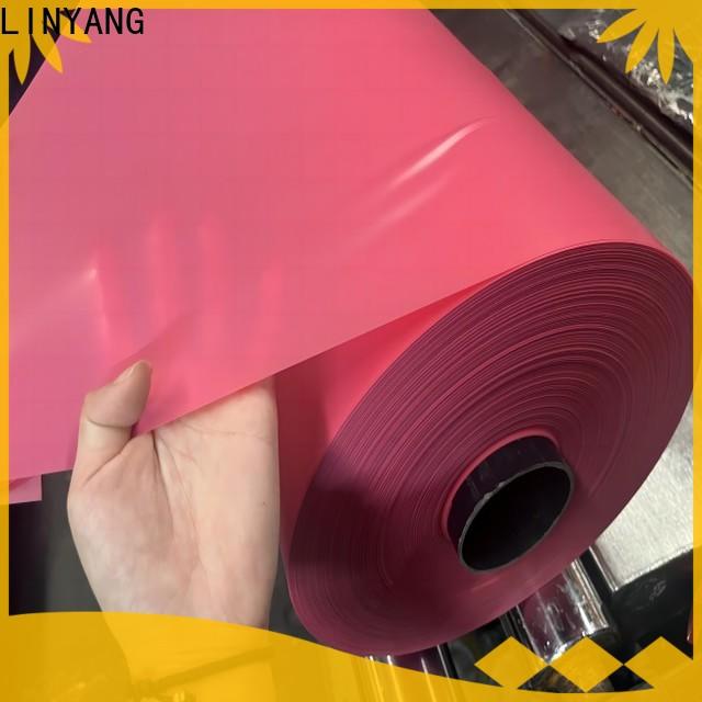 LINYANG weatherability Inflatable Toys PVC Film customized for aquatic park